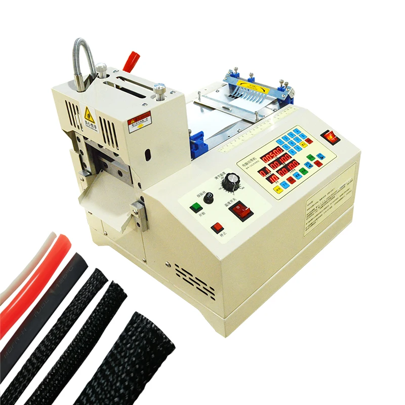 

Small computer cheap heat shrink tube cutting machine