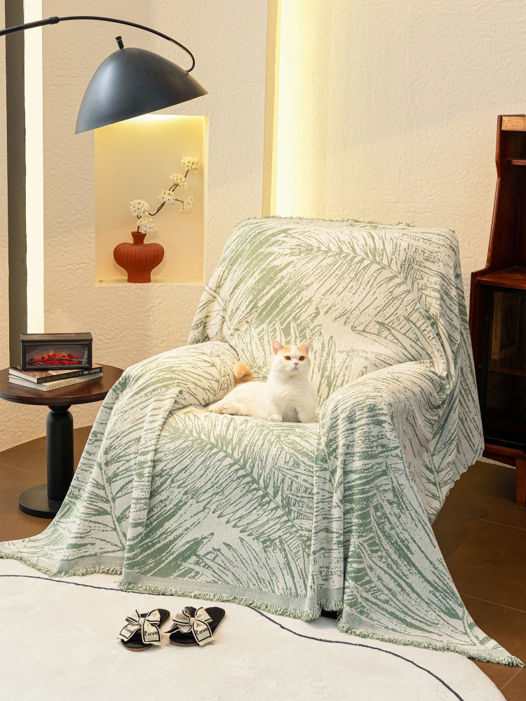 

Whole Cover Chenille Sofa Tow 2026 New Luxury Sensation Single Sofa Cover Duster Plant Floral Pattern Home Textile