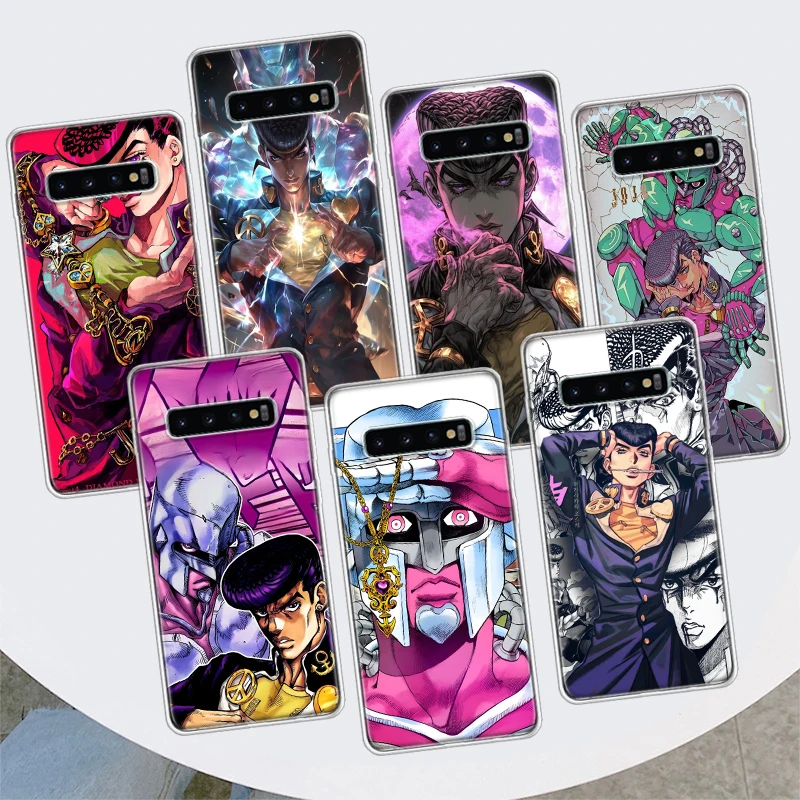 Чехол для телефона JoJo Adventure Higashikata Josuke для Samsung Galaxy S7 S8 S9 Plus S10E S10 Lite Note 20 Ultra 10 Pro 9 8 M12 M21 M30