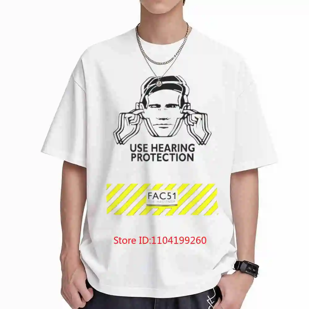 Use Hearing Protection Factory Records Short Sleeve Tee 100% Cotton T-Shirt