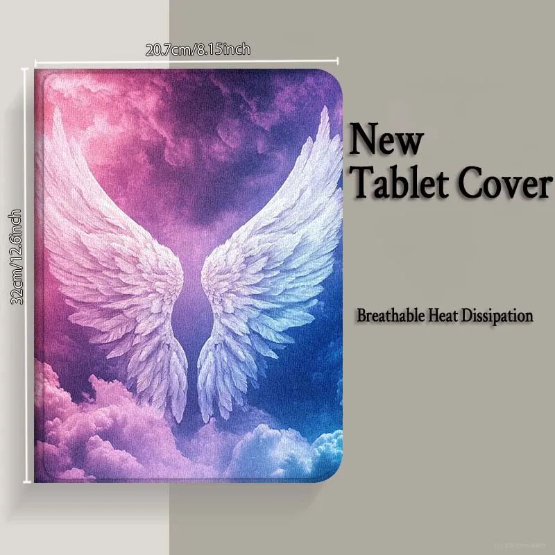 الملائكة والشيطان كول دارك لشاومي ريدمي باد 2 7 8 6 6S 5 4 SE Pro 8.8 11 8.7 11.2 12.4 Ultra Plus Max حافظة تابلت