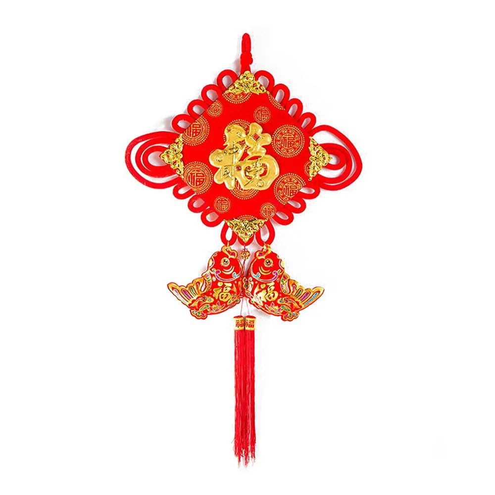 

Chinese Spring Festival Knot Pendant Living Room FU Character Hanging Decoration Chinese New Year Hanging Ornament