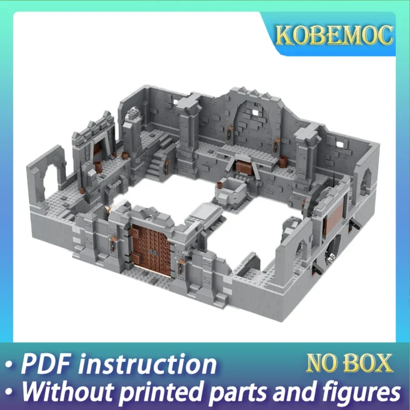 

Rings Movie Model Moc Building Bricks Marble Tombs in Mines Technology Modular Blocks Gifts Christmas Toys DIY Sets Assembly