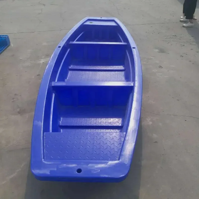 

Plastic boats,portable double-layer plastic fishing boats,beef tendon fishing,fishing and breeding boats,river channel cleaning