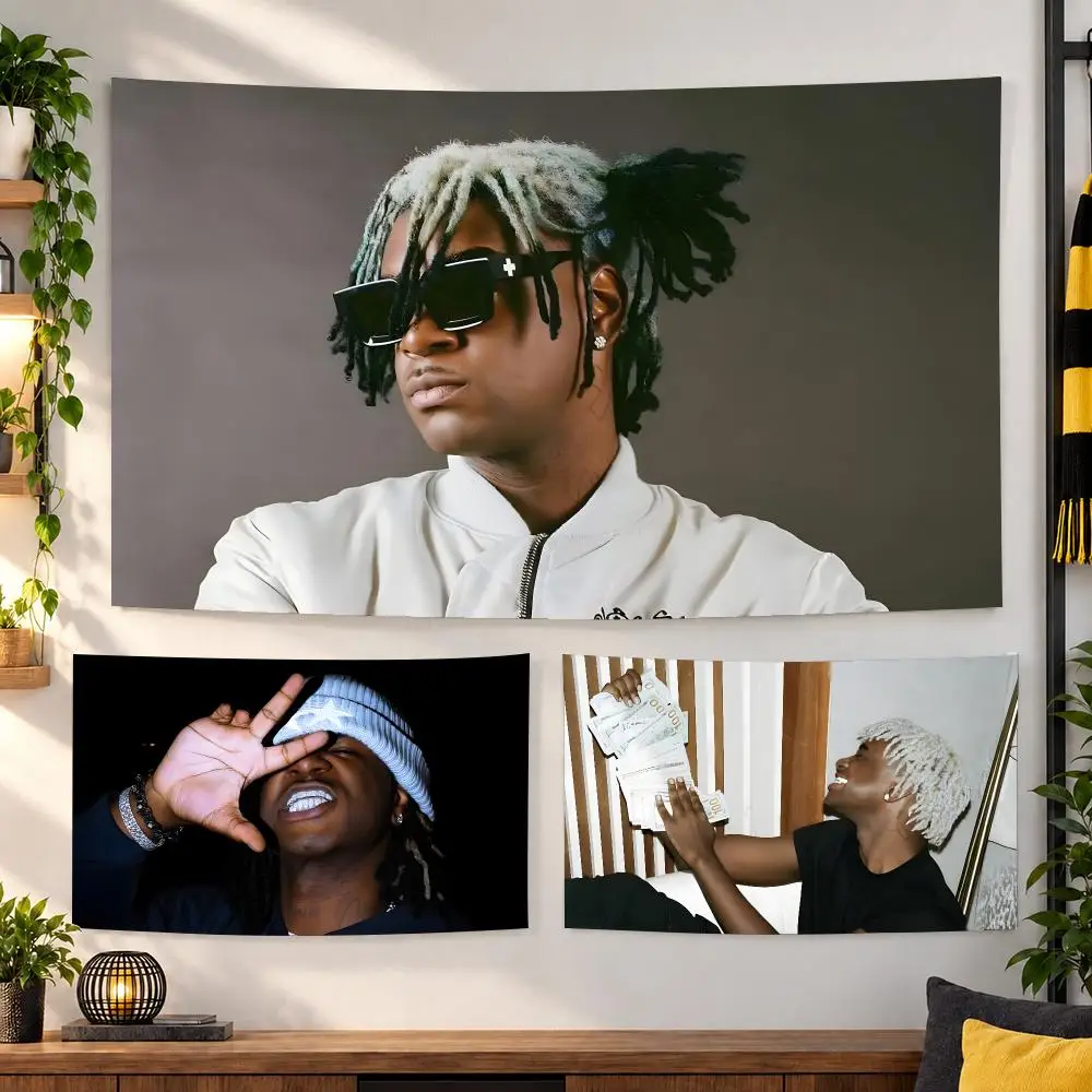 Rapper Ken C-Carson Tapestry Wall Hanging, Suitable For Living Room, Bedroom, Study, Party Home Decor Gift