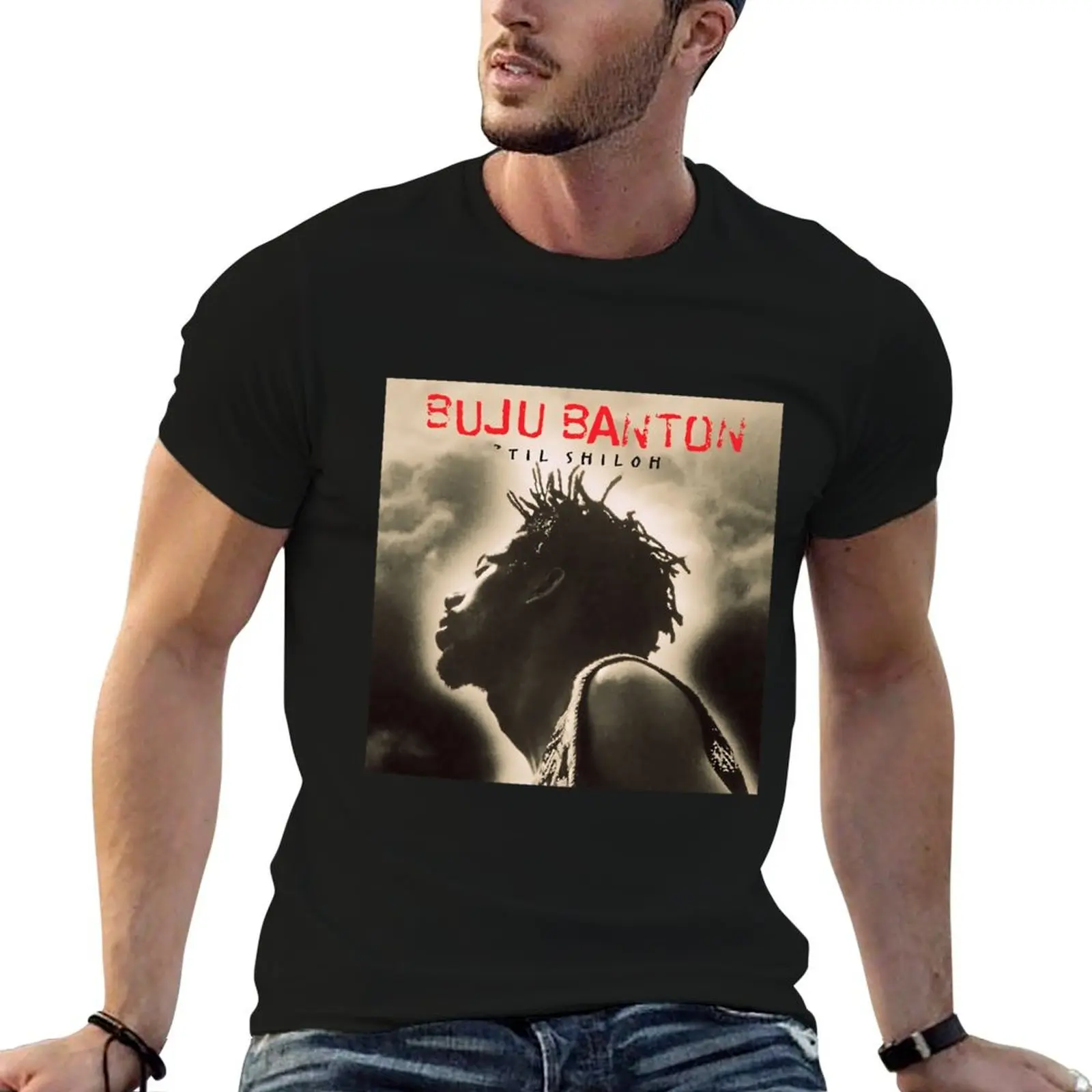 

Buju Banton Til Siloh \t T-Shirt anime t shirts oversize man t shirts cotton T-Shirt