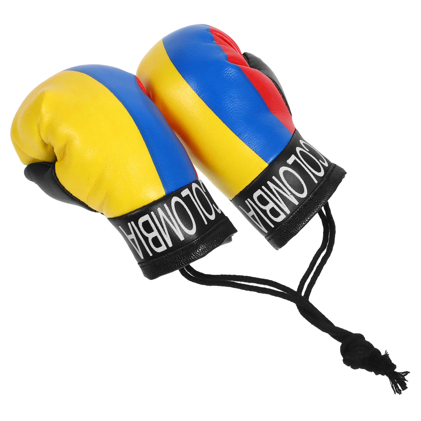

Boxing Glove Keychain Gloves Style Decorative Pendant Flag Charm Pvc Pendants Creative