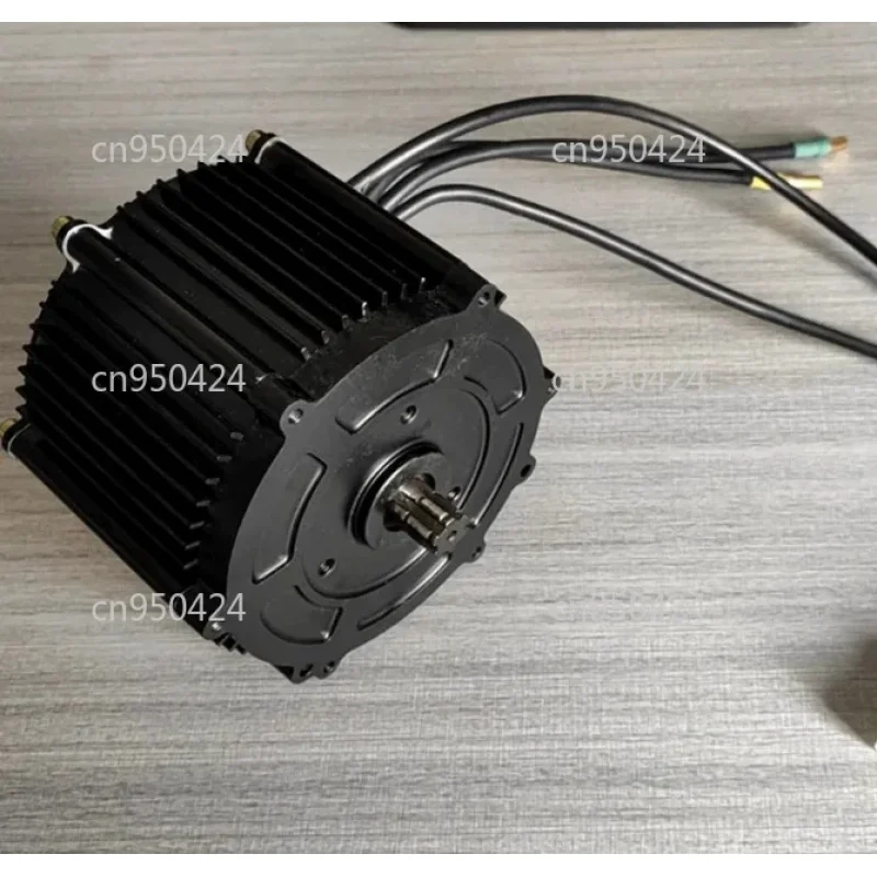 

3000W square wave brushless central motor flower tooth shaft optional encoder vehicles