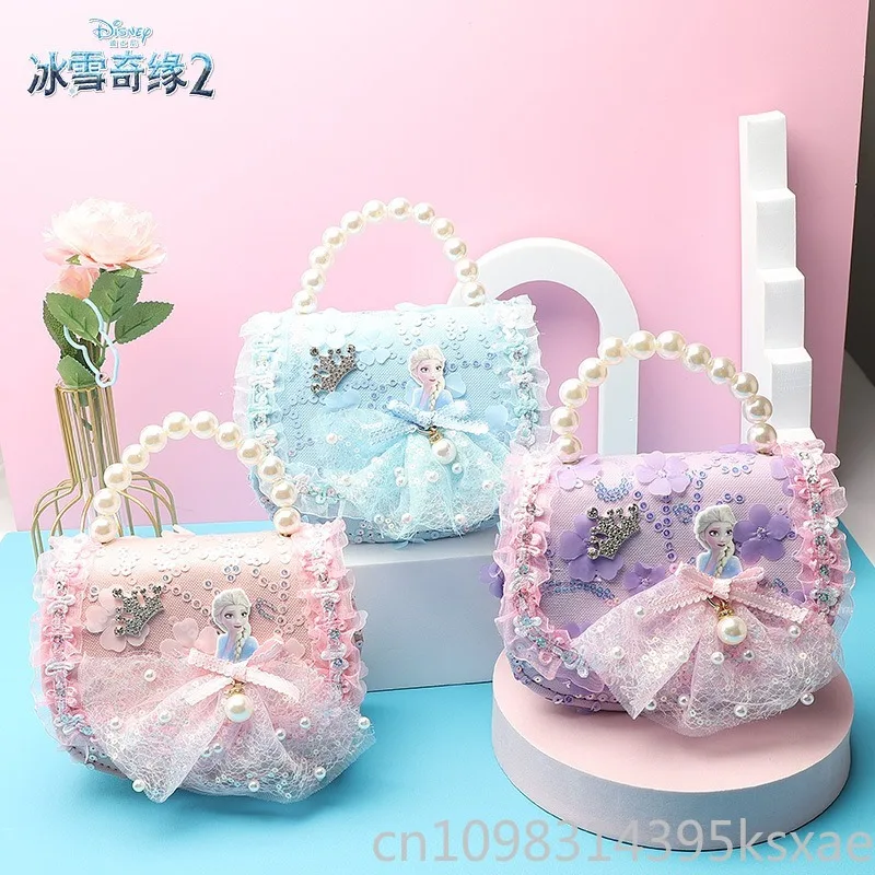 

Disney Girls Crossbody Bag Frozen Inspired Small Shoulder Purse Cute Princess Designer Style Fashion Gift for Children