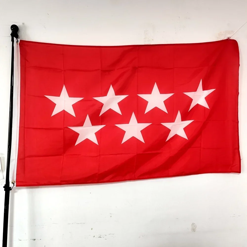 

3x5FT Spain National Flag Polyester Fade Proof Outdoor Banner with Double Stitched Edges for Garden Balcony Wall Decor