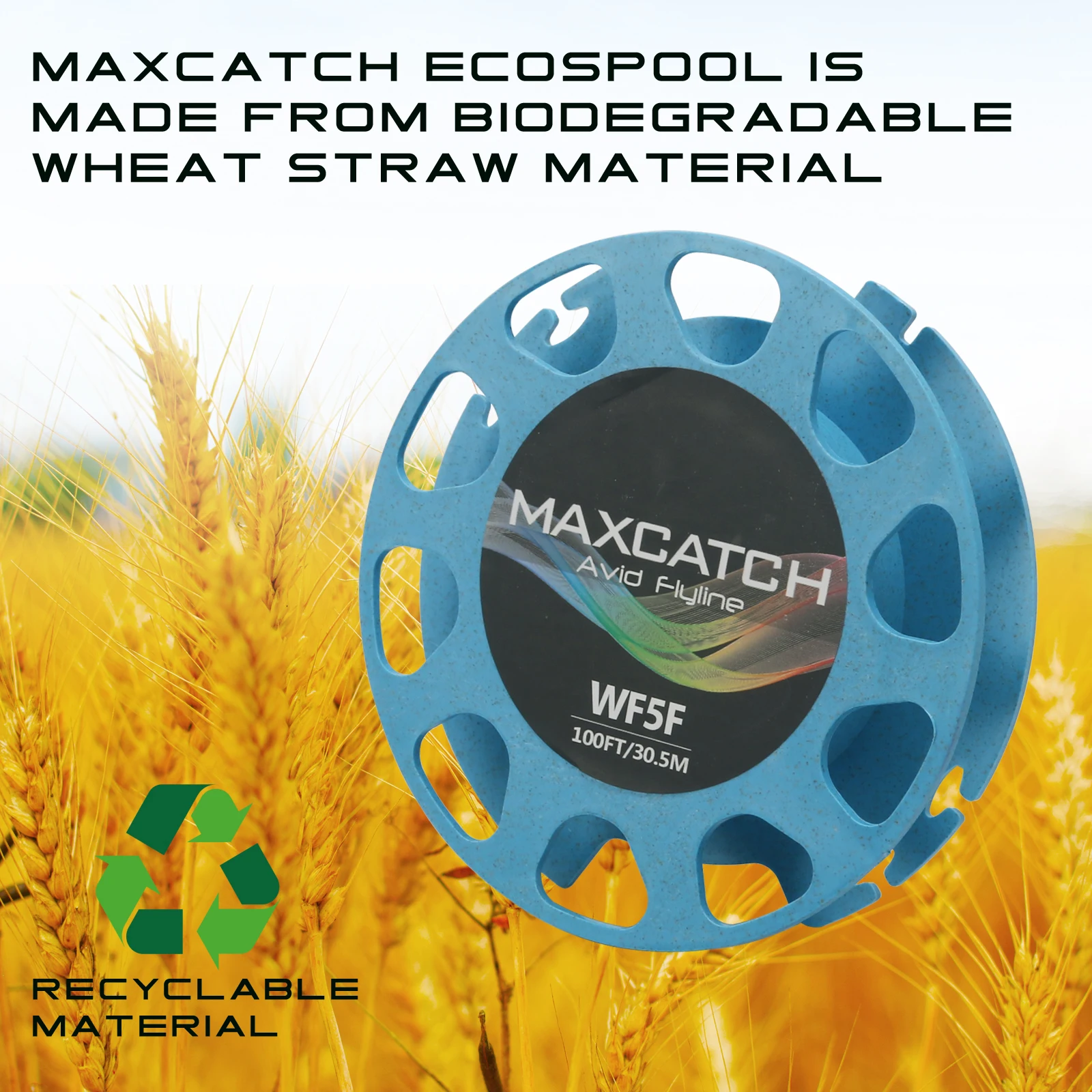 MAXCATCH Real Switch Fliegenschnur WF4/5/6/7/8F 100FT Zweifarbige Gewichtsorientierte Schwimmende Fliegenschnur – Detail 7