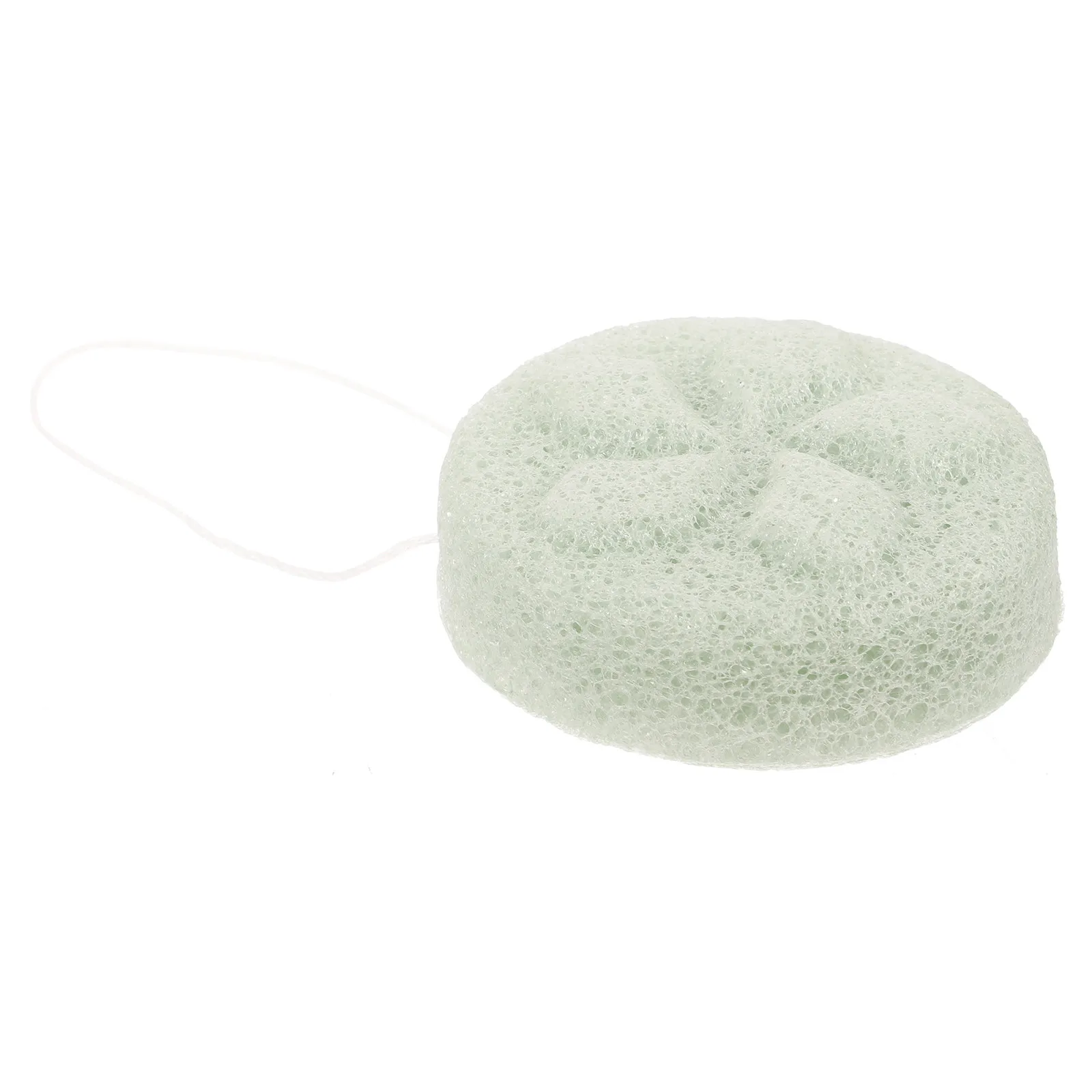 Facial Cleaning Sponge Soft Supple Material Small Lightweight Face Wash Sponge for Home Outdoor Use Gentle Exfoliating Face