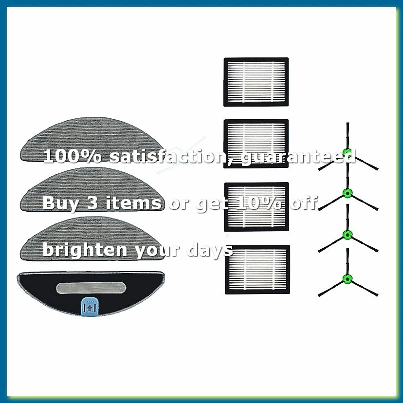 For Combo I5/I5+/J5/J5+ Side Brush Filter Cloth Accessories