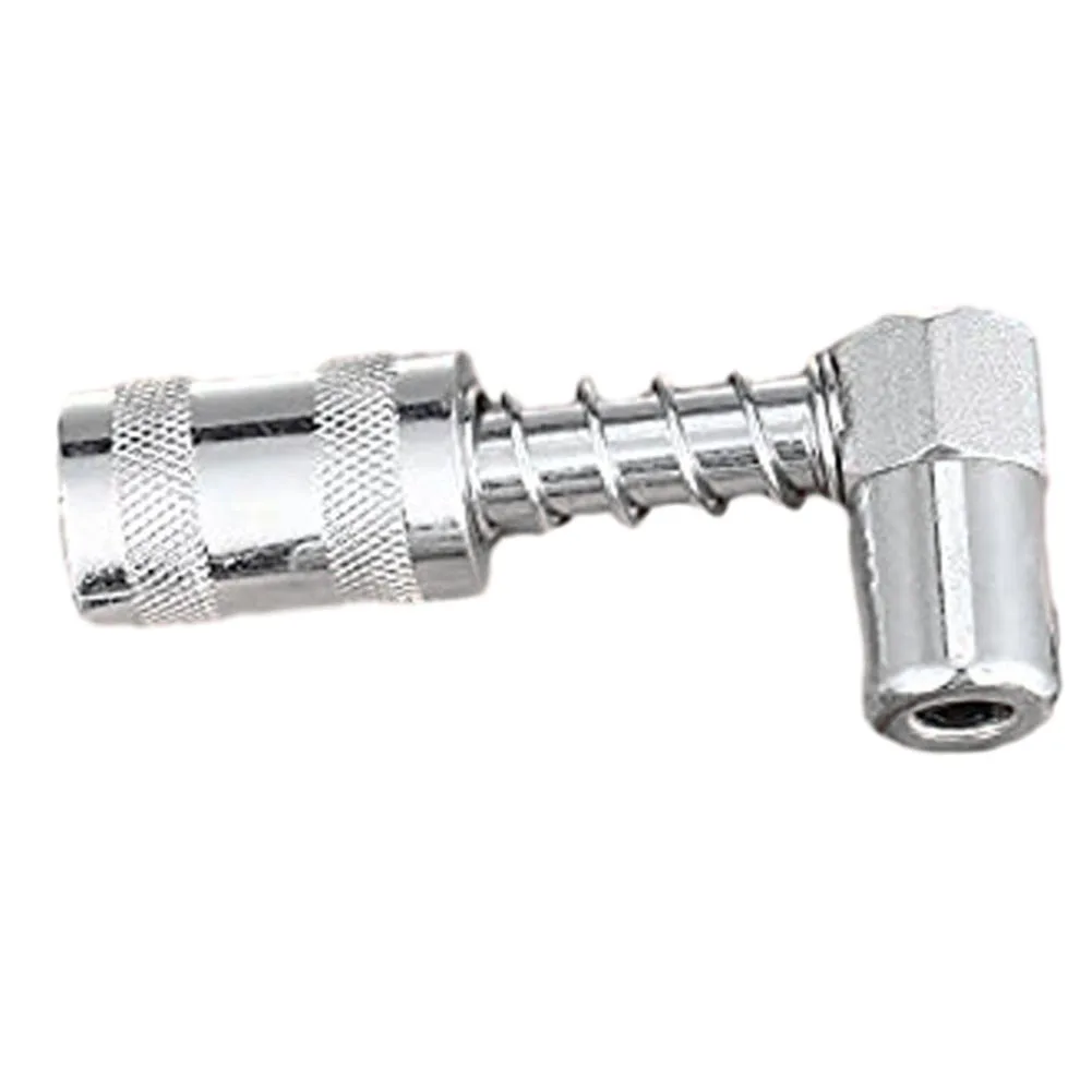 2pcs 90 Degree Oil Nozzle Adapter 3000-4500PSI Grease Gun Lubrication Tool For Coupler Connection Hand-operated Grease Tools