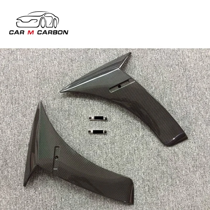 Side Fender Air Vent B Style 2014~2020year Dry Carbon Fiber for S Class W222 B Style CF Side Fender Air Vents