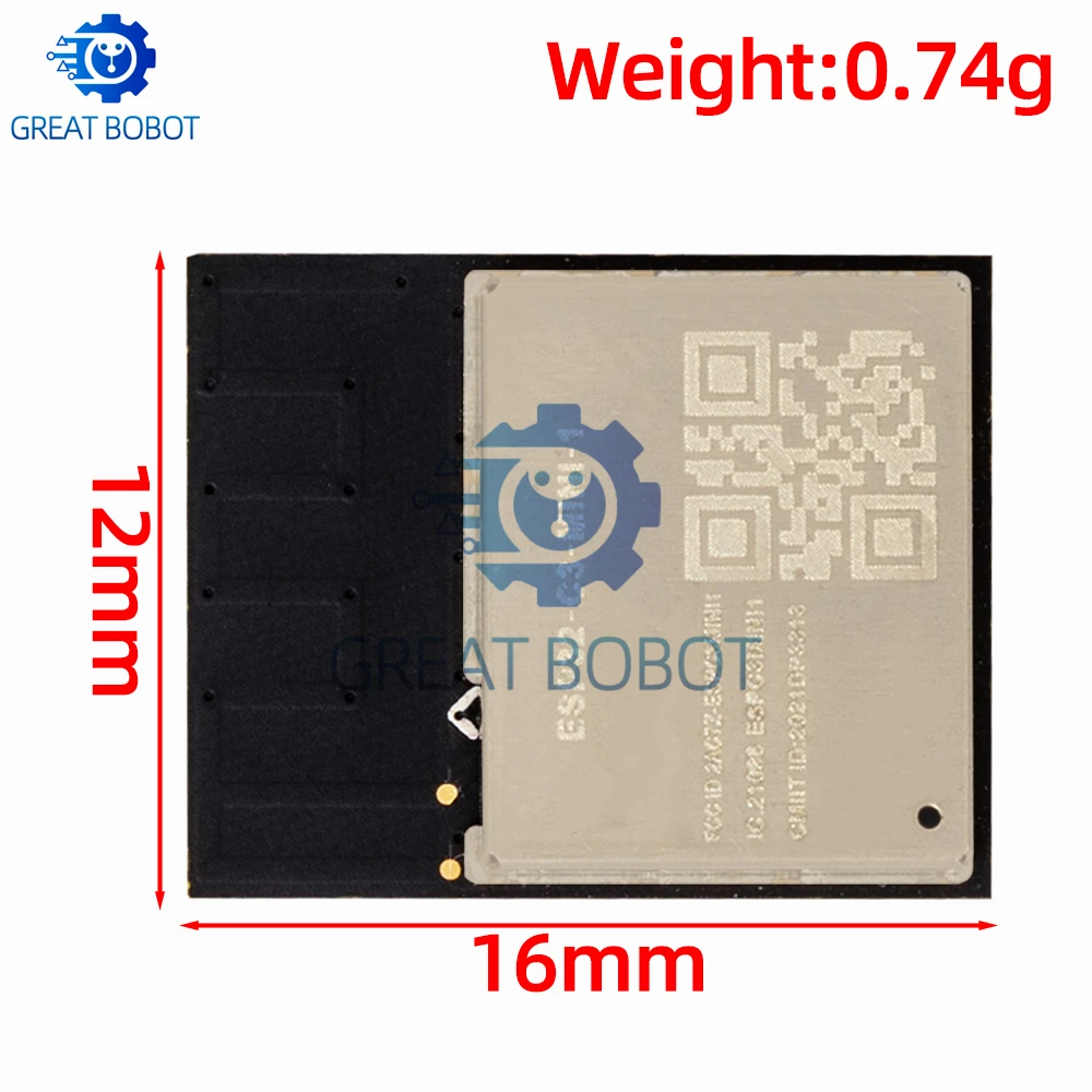 ESP32-C3 WiFi Bluetooth 5.0 IoT Board: BS ESP32-C3-1 Dual Type-C Core Development Board for Arduino DIY Projects