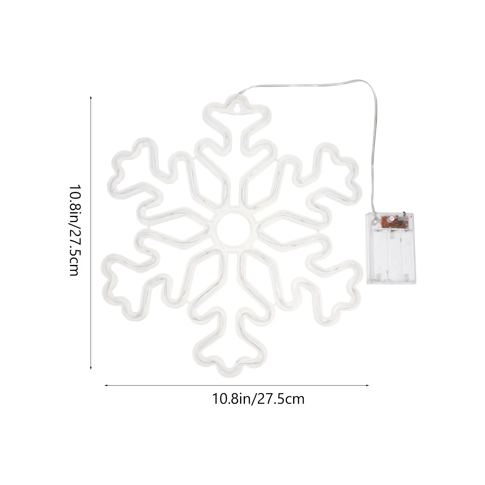 عيد الميلاد ندفة الثلج النمذجة ضوء ديكور داخلي ضوء الليل الأبيض شكل إبداعي فريد تأثيرات الإضاءة النمذجة مصباح