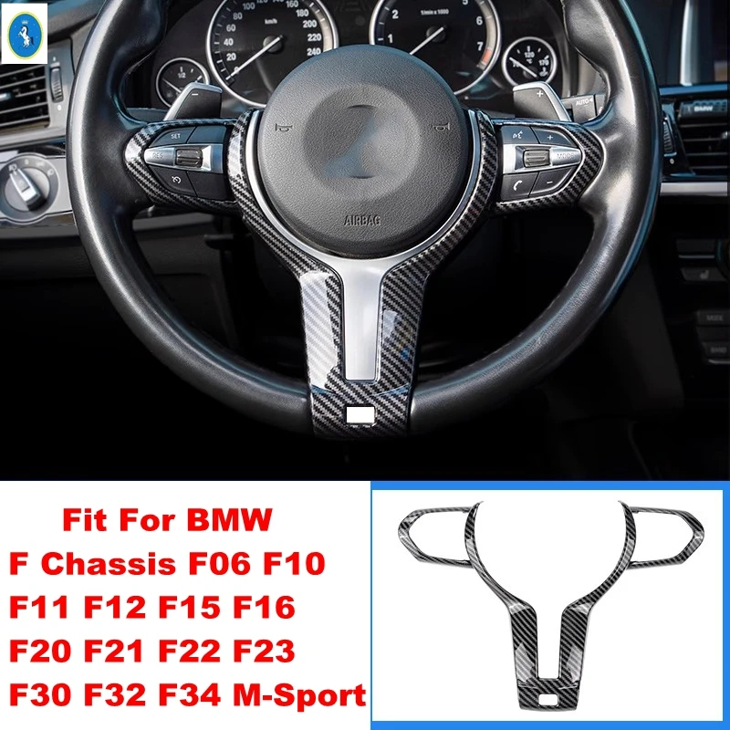 

Car Steering Wheel Bottom Frame Accessories Cover Trim BMW F Chassis F06 F10 F11 F12 F15 F16 F20 F21 F22 F23 F30 F32 F34 M-Sport