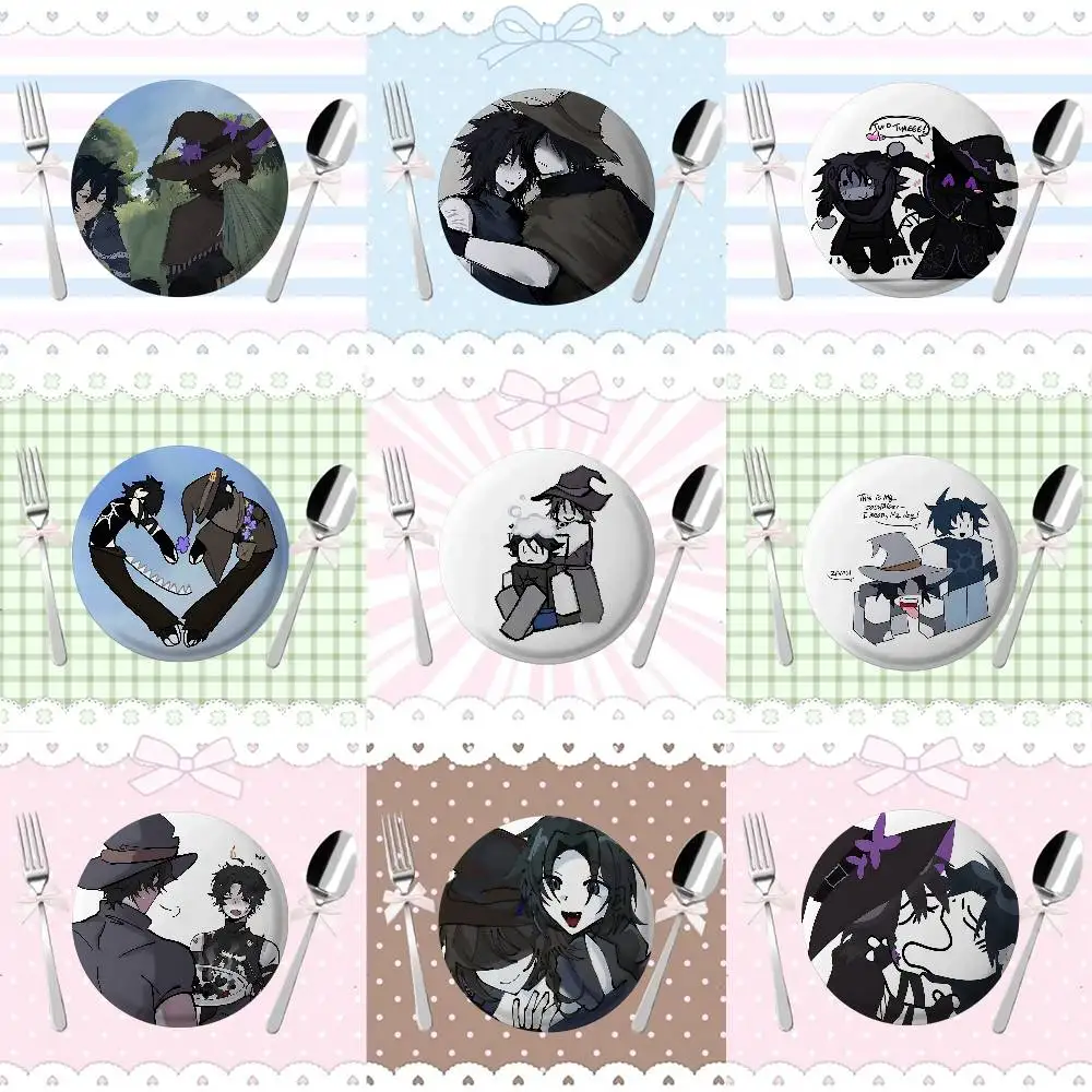Azure X Two Time Instagram-style Cartoon Badges, Versatile Decorative Accessories And Gifts