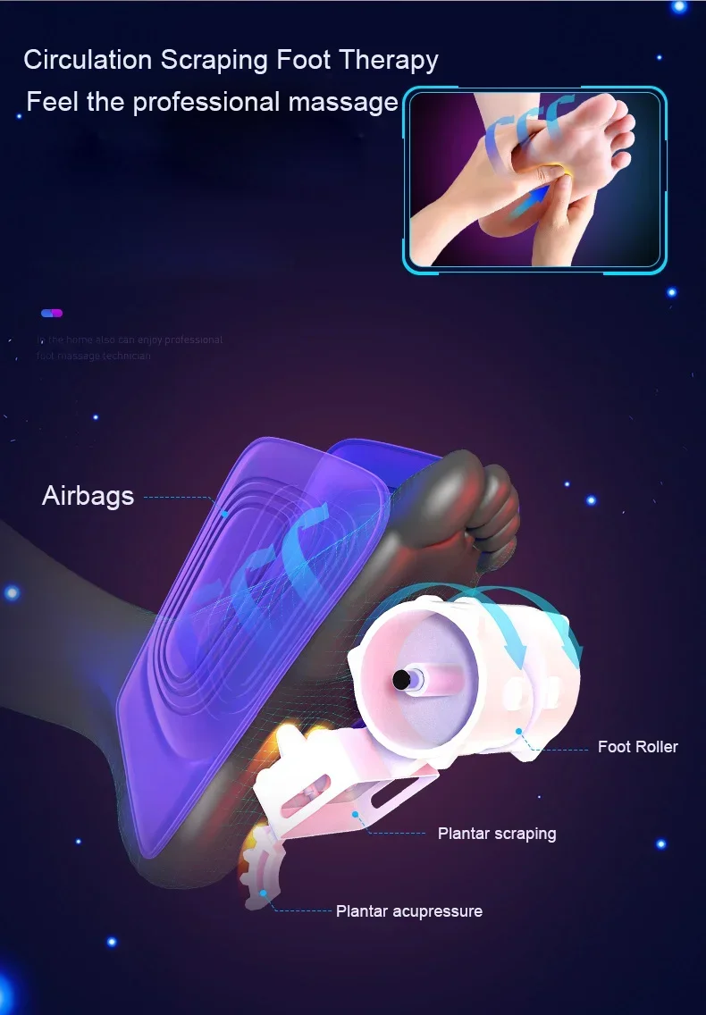 Hand Electric AI Smart Recliner  4D chair massager  2022 hot selling SL Track electric  massage chair