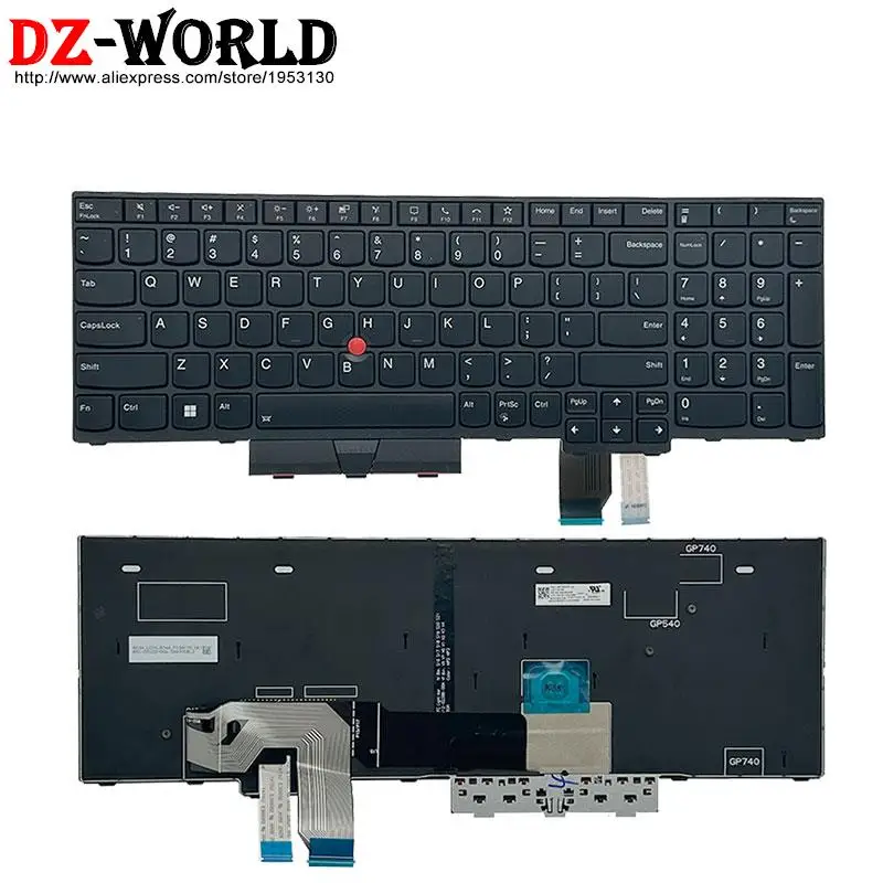 US English Backlight Keyboard For Lenovo Thinkpad T15g P15 P17 Gen1 Gen2 5N20Z74859 5N20Z74822 5N20Z74785 5N21B44402 5N21B44328