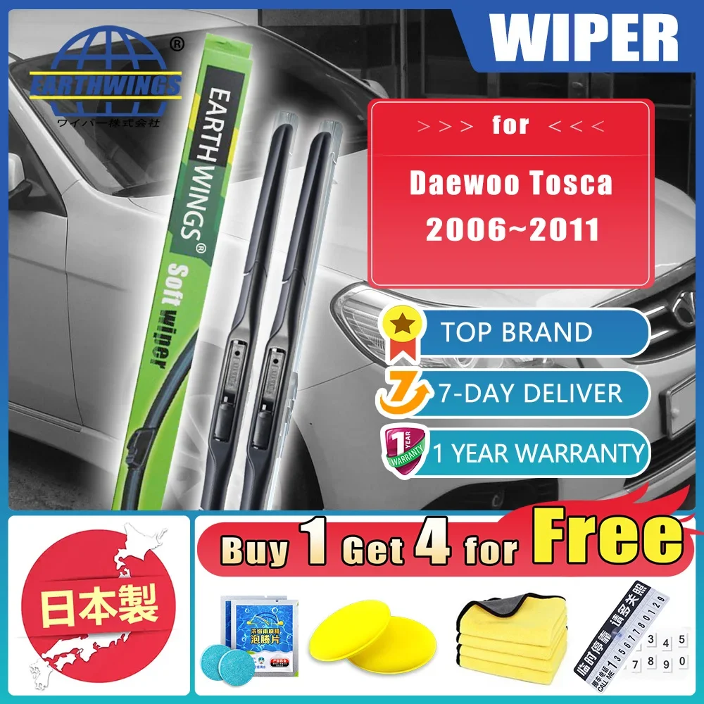 

For Holden Chevrolet Epica Tosca 2006~2011 2007 Car Front Rear Set Windshield Wiper Blades Rubber Accessories Protective 21"18"