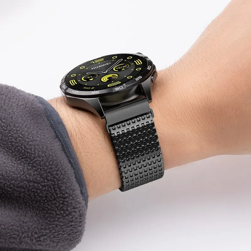Metal Strap for Huawei Watch 4/3/pro/GT5-4-3 Amazfit GTR 4/GTS 4 Mini Magnetic Bracelet for Samsung Galaxy Watch 7/6/5/4/3 Band