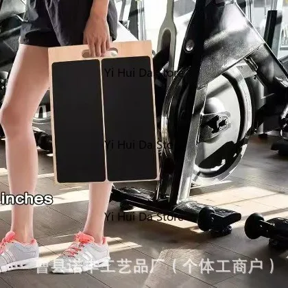 Wooden Tilt Foldable Tension Board Rehabilitation Training Adjustable Multi-gear Calf Stretcher Training Fitness