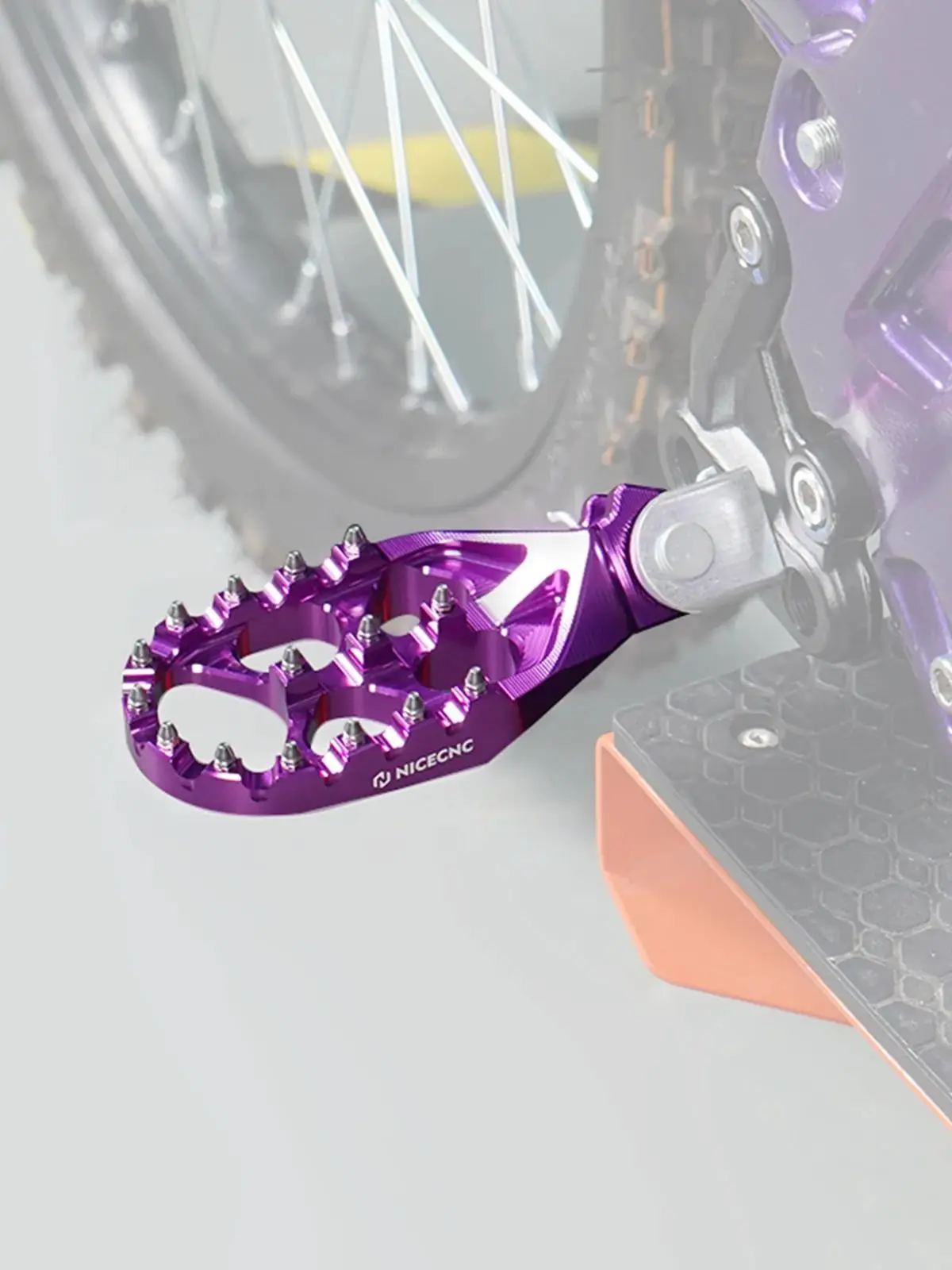 AliExpress NICECNC For Surron Light Bee X For Sur-ron Light Bee S L1E For Segway X160 X260 Enlarged Foot Pegs Footrest Pedals Electric Bike