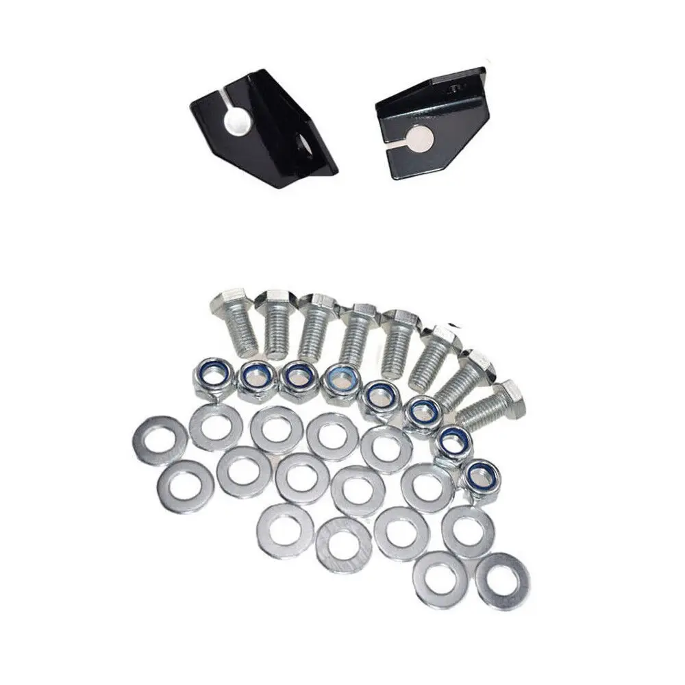 2-дюймовый комплект опускания вешалок заднего моста для Chevy Silverado GMC Sierra 1500 2WD 4WD, черный 1988-1998 годов