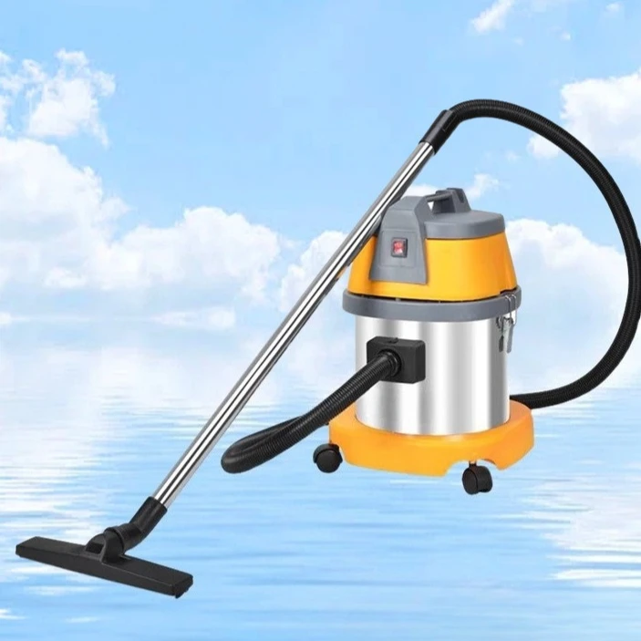 15L Wet Dry Vacuum Cleaner, High Power Bucket Vacuum for Home & Commercial Use BF500