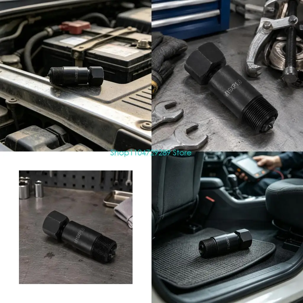D8KE Drive Body Puller Tool M19×1.0 Right‑Hand for Motorcycle Repair & Service Tasks