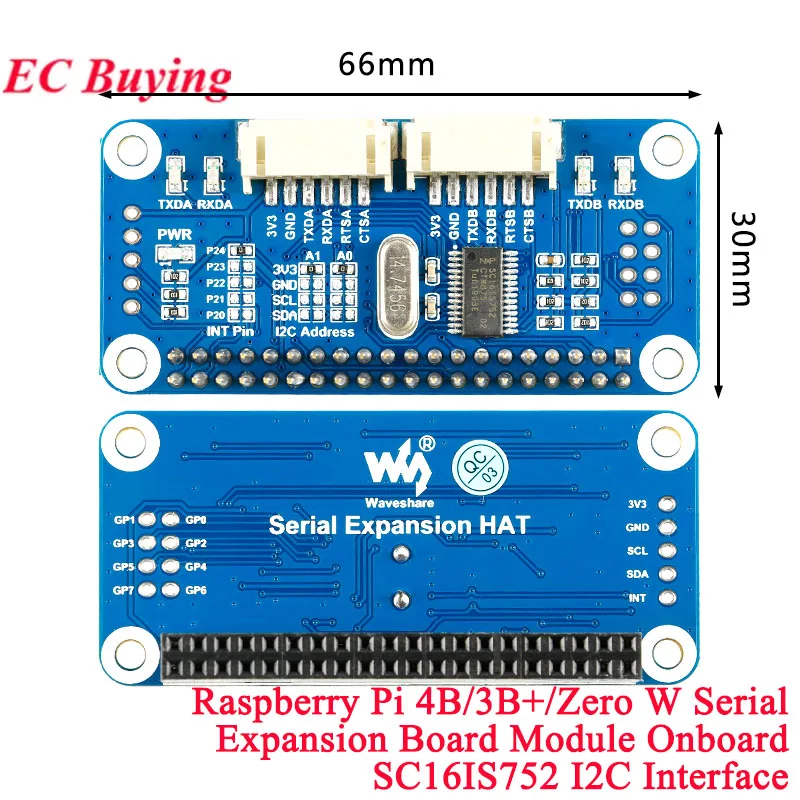 4 Channels Power Monitor HAT for Raspberry Pi Current Voltage and Power (Power Consumption) Monitor Built-in ADC I2C Interface