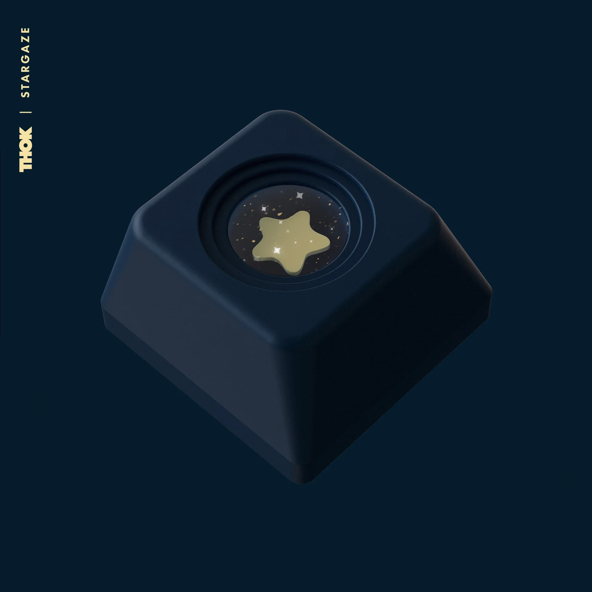 

Metal Keycaps Copper - GMK Stargaze Hand Painted Brass Metal Personality Art Keycaps