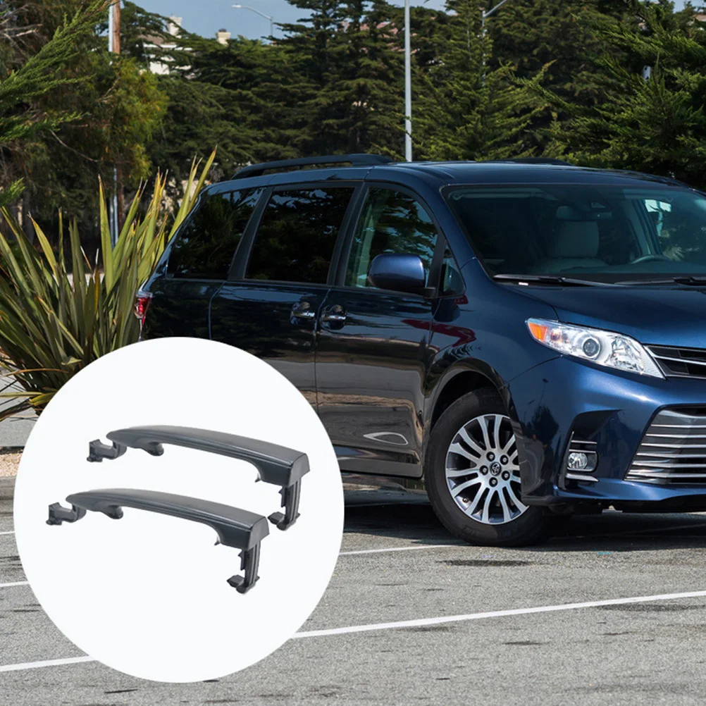 

2Pcs Car Rear Door Handle Durable Compatible for Sienna Rear Left Right Vehicle Modification Car Door Handle Part