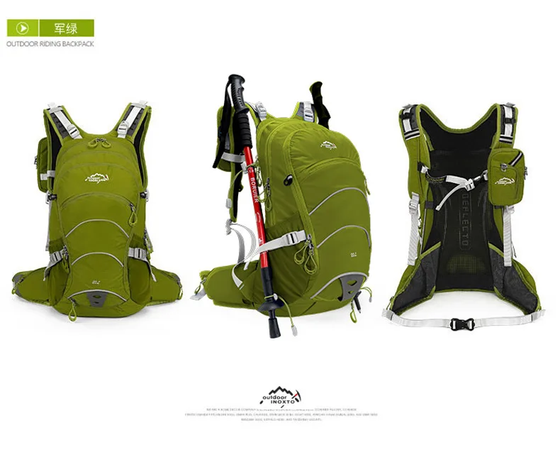 Bergsteiger-Wanderrucksack 20 Liter Herren und Damen Outdoor-Sport Laufrucksack Wasserdichter Camping-Trekking-Rucksack – Detail 9