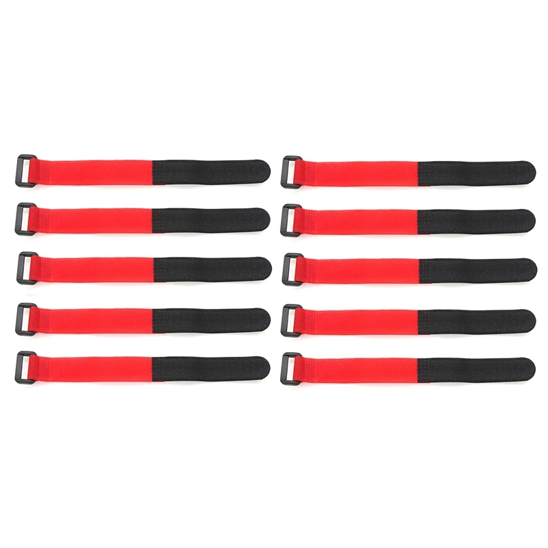 10PCS 25Cm Lipo Battery Tie Cable Antiskid Tie Down Strap Colors For RC Helicopter Quadcopter RC Crawler Car