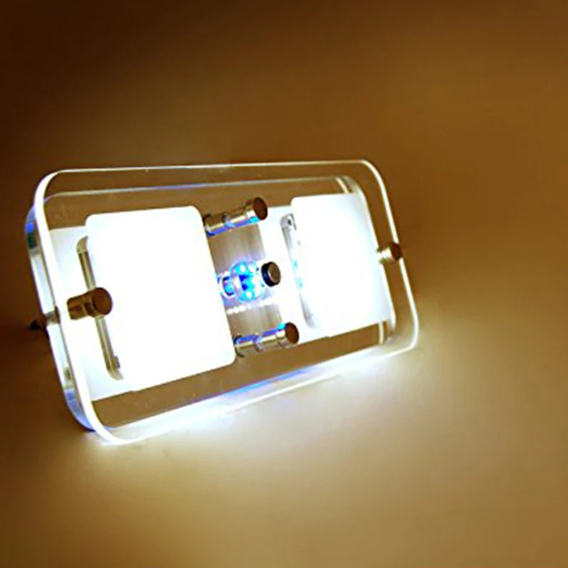QUAI-ITCeiling Light 12 В 24 В с регулируемой яркостью, светодиодный пресс, ультратонкий переключатель 6 Вт, внутренний светильник для фургона, каравана, кемпера и