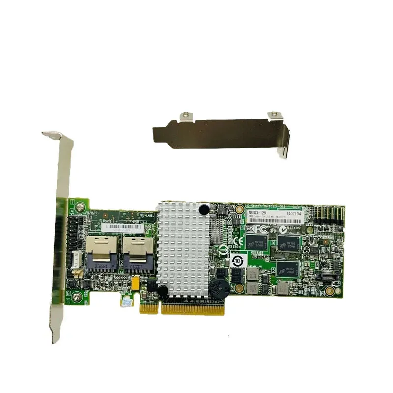 Imagem -02 - Lsi-cartão de Expansão com Cabo Sata 92648i 6gb Pci-e 256m Sff8087