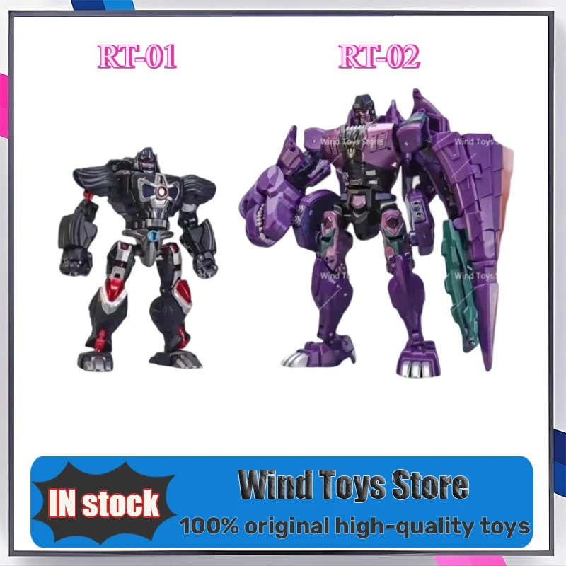 Action Figure T0YS, Transformation Toy, BW, RT-01, T01, César, RT-02, RT02, Tyrant, OP Commander, Beast Wars, Gift