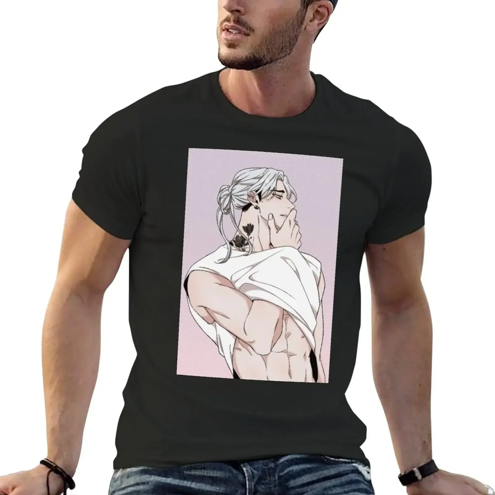 Jaein Park Minmotion syndrome T-Shirt new edition blacks plus size clothes anime clothes Men's clothing