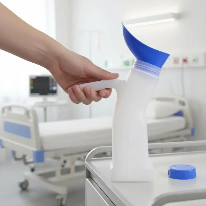 

Универсальный портативный мочеприемник для мужчин и женщин, 1000 мл, герметичная бутылка для больниц, дома, путешествий, пожилых и лежачих больных