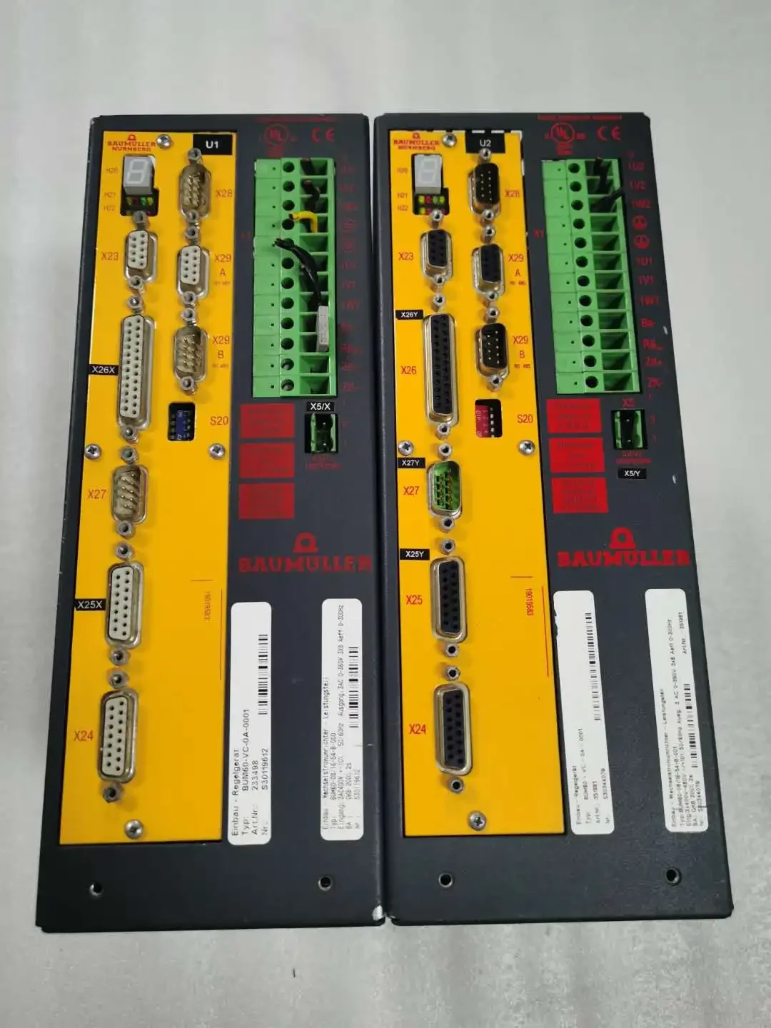 

ПРИВОД BAUMULLER BAUMULLER BUM60-VC-0A-0001 Выгодная БАМ 60 - 08/16-54 - B - 000