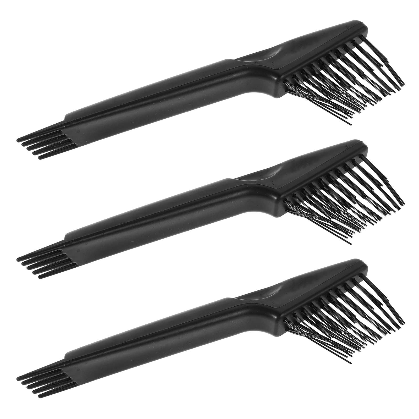 

3Pcs Hairbrush Cleaner Tool Multi Functional Portable Compact Design Dust Remover Hair Removal for Personal Salon