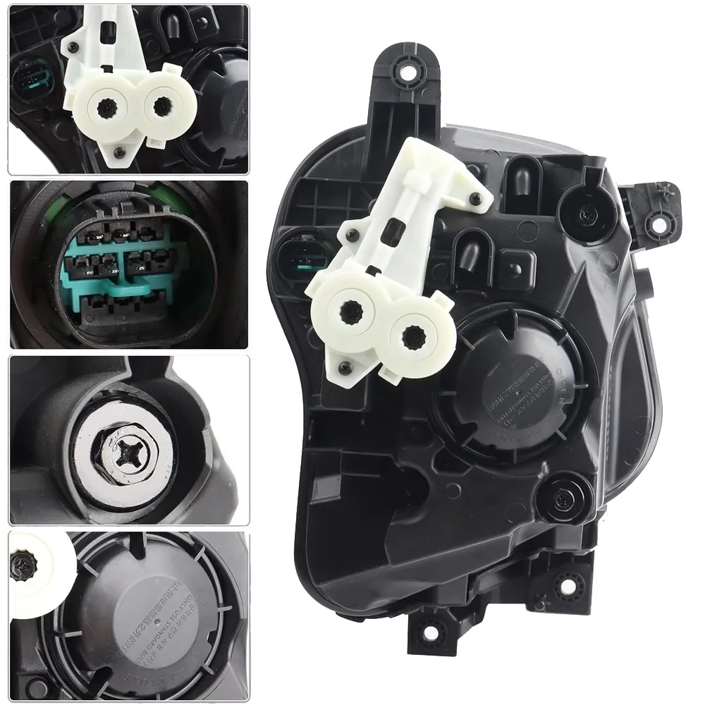 92101-CW650 92102-CW650 Left Driver Side Headlight Halogen For 2023-2026 Dodge Ram Promaster 1500 2500 For 2025-2026 Hyundai Tucson