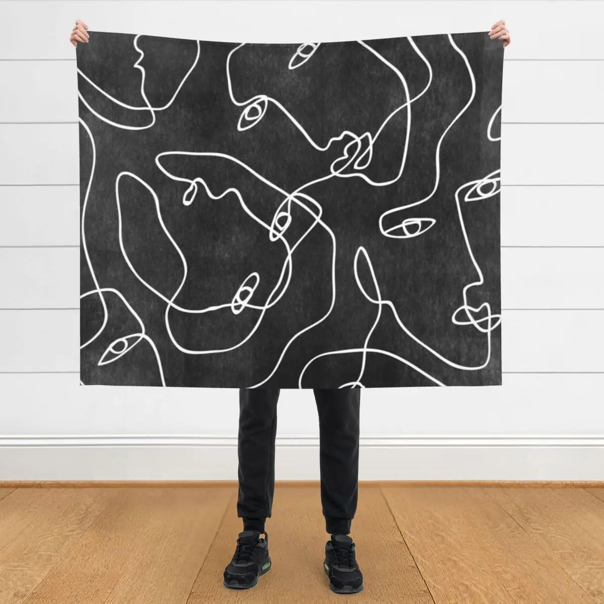 

Черно-белое одеяло для лица, красивые летние мягкие одеяла для кроватей, одеяла для пикника