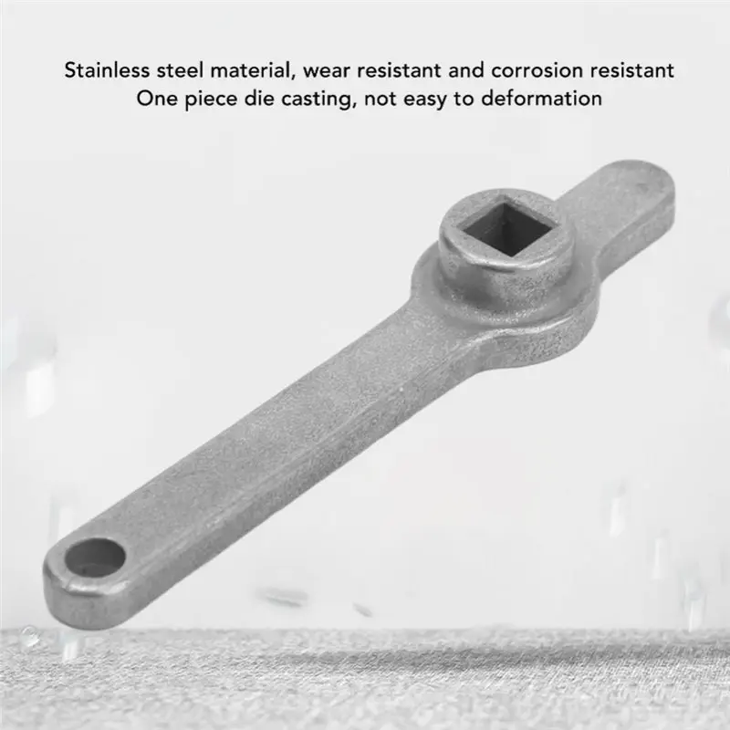 T19C Anti Corrosion Stainless Steel For Heating Valve Radiator Air Outlet Handle Square Integrated Air Outlet Wrench