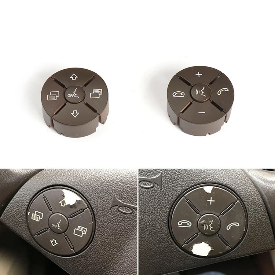 Car Multi-function Steering Wheel Buttons Kit Phone Control Keys For Mercedes Benz ML GL-Class W164 R-Class W251 1648700658