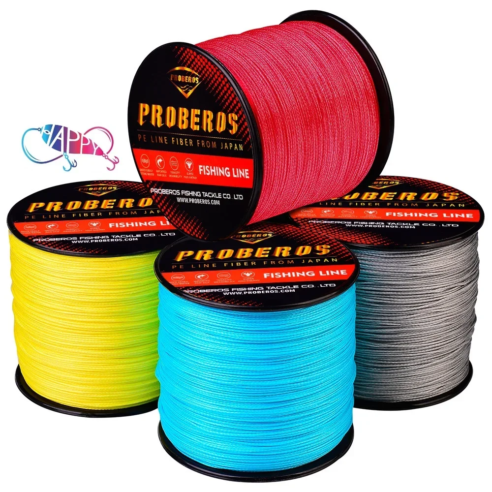 6LB-300LB Multifilament Braided 8 Strands 300M PE Fishing Wire High Tensile Strength Braided Fishing Line