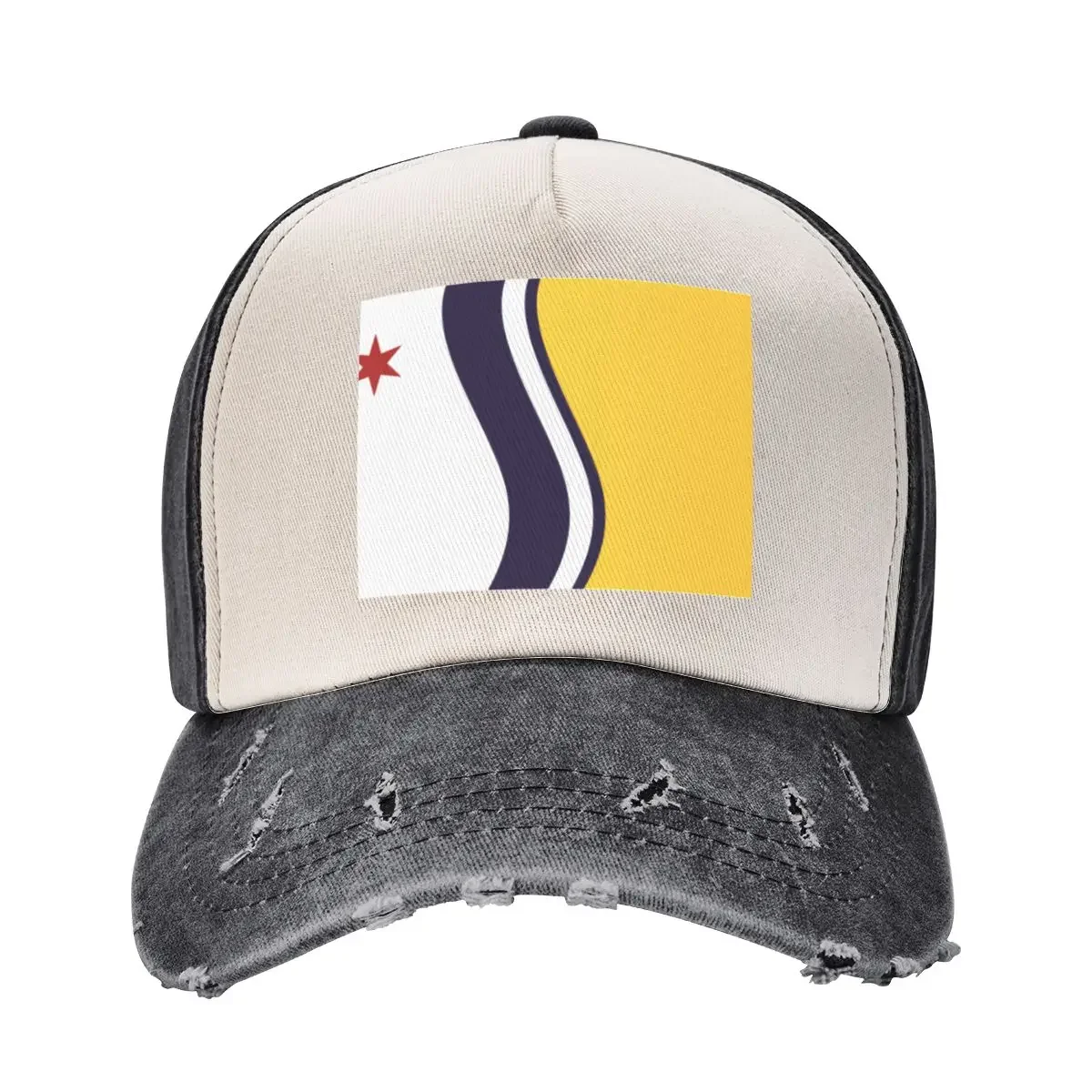 Flag of South Bend, Indiana Baseball Cap birthday derby hat Horse Hat Girl Men's